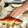 thumbnail image 3 of Pack of 2 Throw Pillow Covers Fish Vintage Pattern Decorative Pillow Cases Home Decor Square 18x18 Inches Pillowcases, 3 of 7