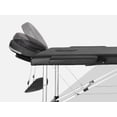 thumbnail image 6 of Naipo 3-Section Massage Table 73''Long 82'' Height Adjustable Folding with Carrying Bag for Salon Lash Treatments, Maximum weight capacity 661lbs, Black, 6 of 10