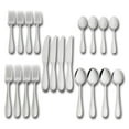 thumbnail image 4 of Pfaltzgraff Linden 20-piece 18.0 Stainless Steel Flatware Set, Service of 4, 4 of 10