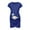 Blue, variant on Awdenio Womens Maternity Dresses Ladies sleeveless Pregnancy Dress Letter Print Dress Nusring