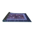 thumbnail image 2 of Ahgly Company Indoor Rectangle Abstract Blue Contemporary Area Rugs, 6' x 9', 2 of 4