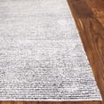 thumbnail image 3 of SAFAVIEH Abstract Rumen Solid Color Area Rug, Ivory/Black, 3' x 5', 3 of 10