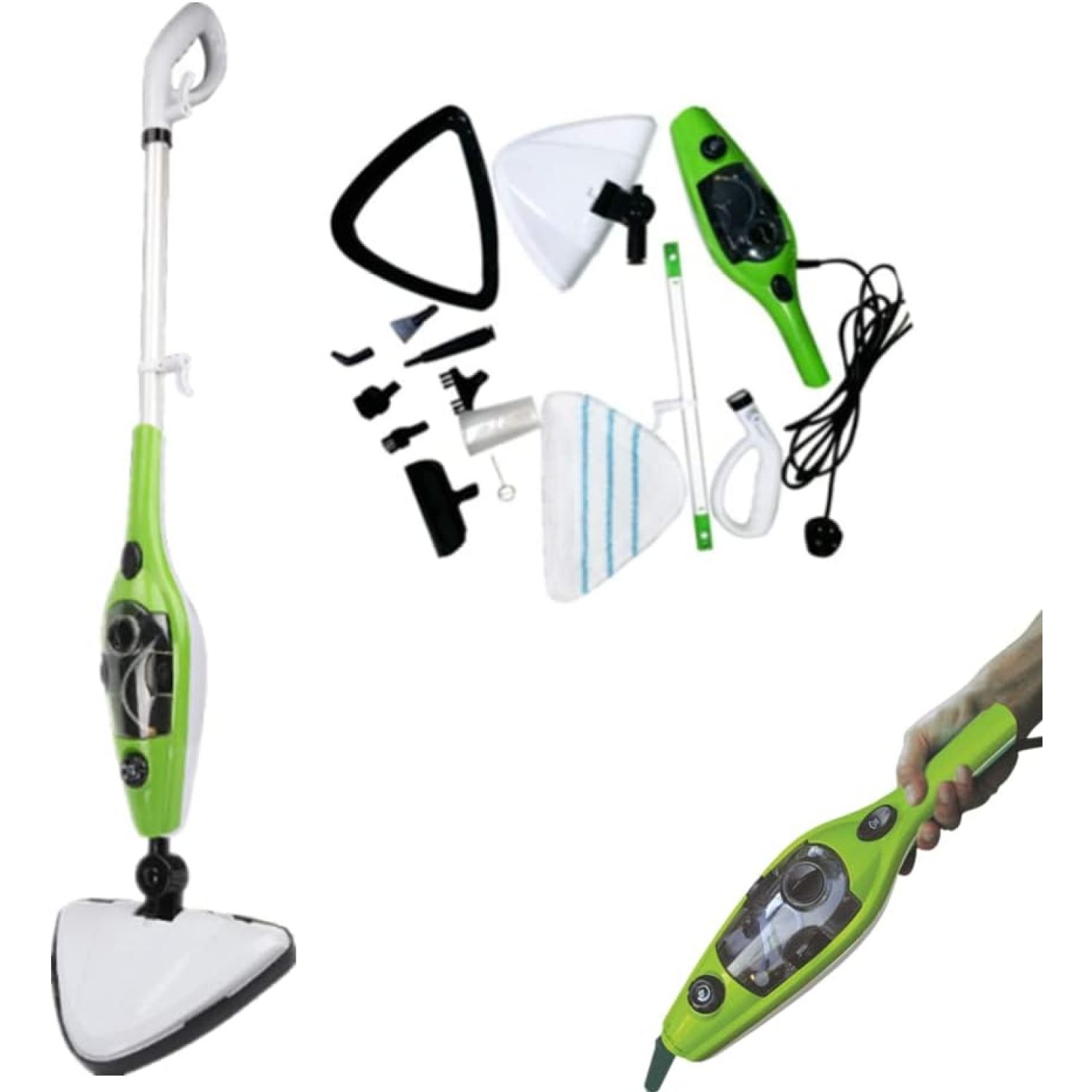 Steam Mop 10 in 1 All Purpose Hand Held Steam Cleaner for Laminate