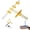 Yellow, variant on Cabinet Hardware Jig, Aluminum Alloy Cabinet Handle Jig with Automatic Center Punch,Install Hardware with Accuracy,Adjustable Drill Guide Template Tool for Install of Knobs Handles and Pulls