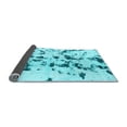 thumbnail image 2 of Ahgly Company Indoor Rectangle Abstract Light Blue Modern Area Rugs, 8' x 10', 2 of 4