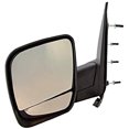 thumbnail image 4 of Fits 03-09 FD E150 E250 E250 Van Left Driver Manual Mirror Assembly w/Dual Glass, 4 of 5