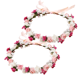 thumbnail image 1 of Diademas florales para boda, aro para el pelo nupcial, cinta de hoja para mujer, sombrerería de fiesta, accesorios de Navidad, 1 of 5