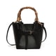 thumbnail image 1 of Mujeres Bolsas Cruzadas Cubos Con Bambú PU Cuero Bolso (), 1 of 8