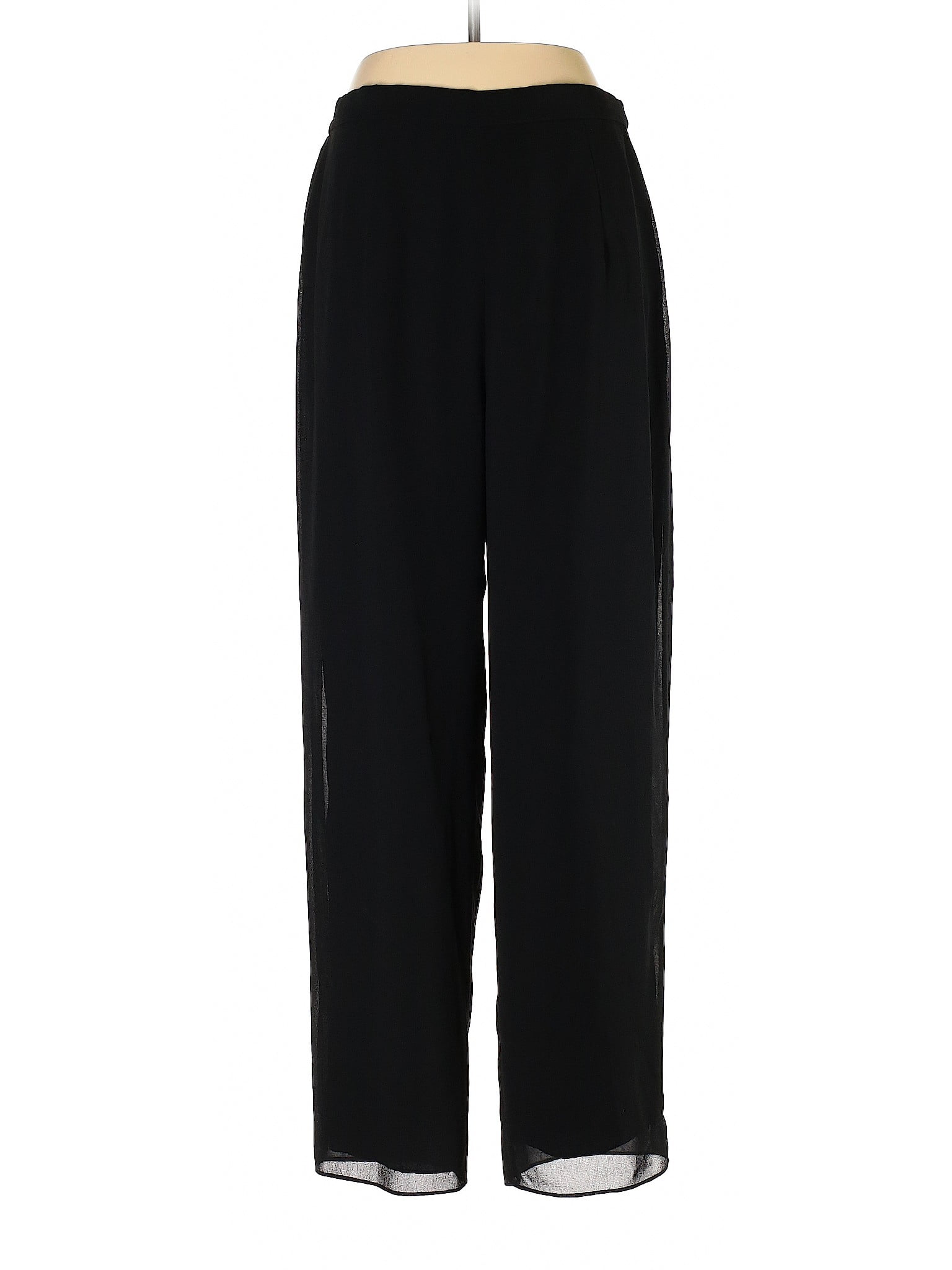 black evening trousers size 16