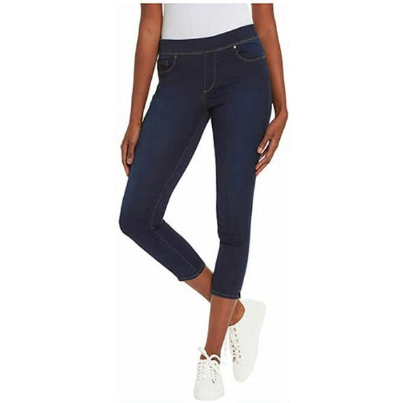 Gloria Vanderbilt Women's Pull-On Crop Pant (Madison, 8)