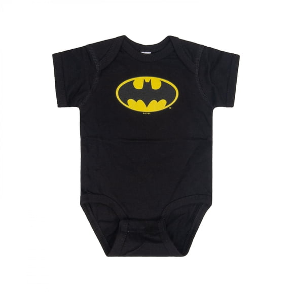 Batman Classic Symbol Snap Infant Bodysuit-6 Months
