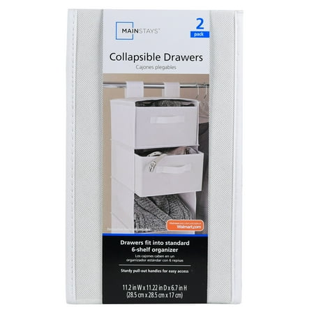 Mainstays Closet Organizer Drawer, Medium - Walmart.com