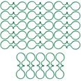 thumbnail image 1 of 20 Pcs Clips de Jardin en Forme de Gourde en Plastique Réutilisables Réglables Support de Plantes Treillis Clips Outil, 1 of 5