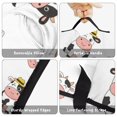 thumbnail image 6 of Cow and Hat White Pattern Toddler Nap Mat with Pillow & Blanket, Soft Sleeping Mat for Preschool Daycare Travel Sleepovers, 6 of 6