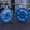 Blue, variant on Senfot Set Steel Core Rubber Adjustable Weight Plates Printed Mark Fit 2 Inch Barbell Home Strength Training 2.5 Lb Pair Green