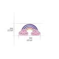 thumbnail image 2 of Clouds and Rainbow 925 Sterling Silver Stud Earrings, 2 of 3