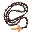 thumbnail image 6 of Rvaymup Spiritual Natural Wood Prayer Beads with Crosses for Collectors and Believers, 6 of 6