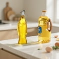 thumbnail image 3 of Glass Oil Bottle - Fish Shaped Kitchen Dispenser With Spout for Olive Vinegar & Soy Dressings - Ideal for Home and Outdoor Use, 3 of 3