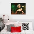 thumbnail image 4 of ONETECH Modern Canvas Painting Poster Print Steam Punk Style, a Blonde Girl with Mechanical for Home Decor, 4 of 4