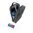 thumbnail image 3 of Mochila con salida USB y porta laptop-Sisak negro 29 x 42 x 11.5, 3 of 3
