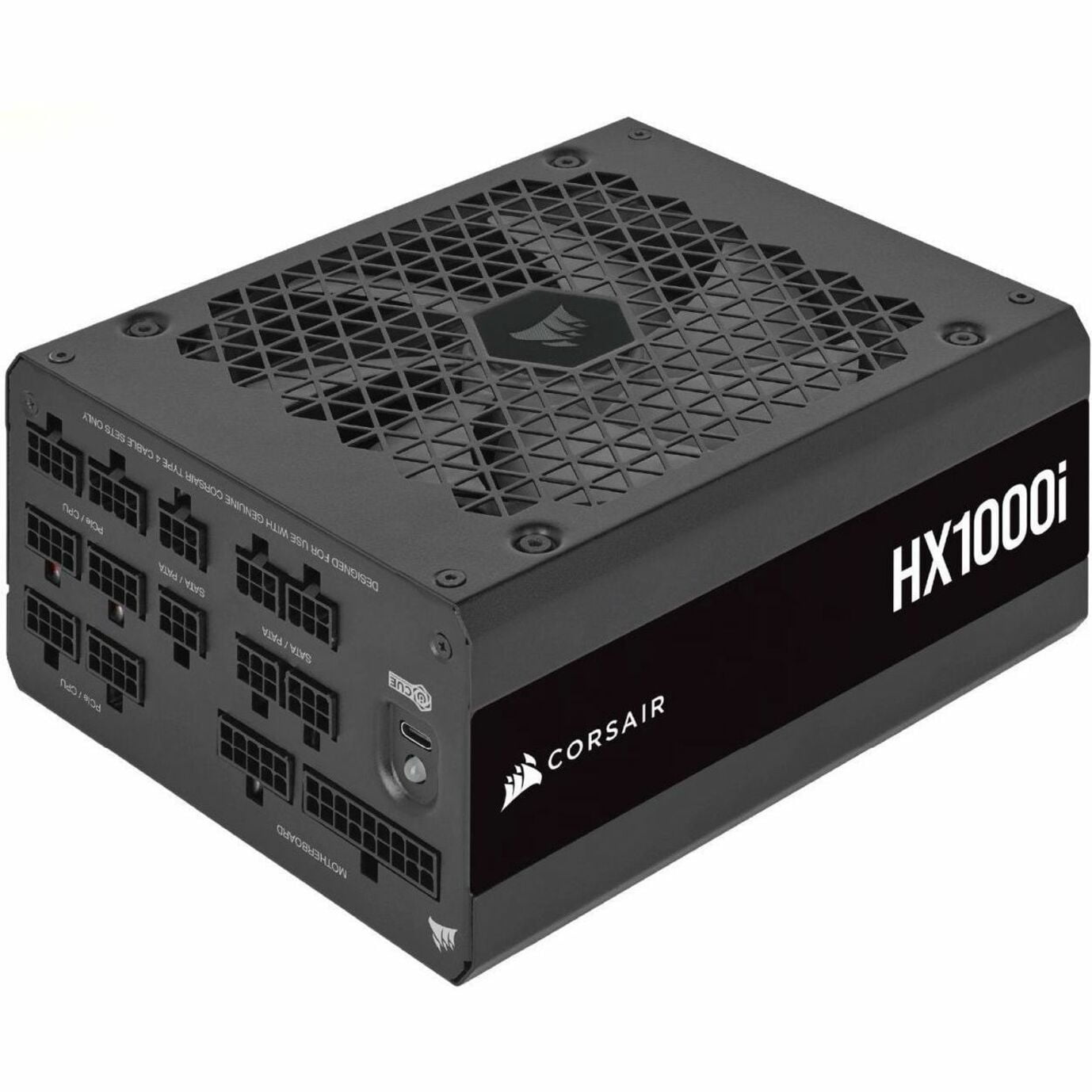 Corsair HX1000i Fully Modular Ultra-Low Noise Platinum ATX 1000 Watt PC Power Supply - Internal - 3.3 V DC, 5 V DC, 12 V DC, -12 V DC Output - 1000 W - 1 +12V Rails - 1 Fan(s) - NVIDIA SLI Supporte...