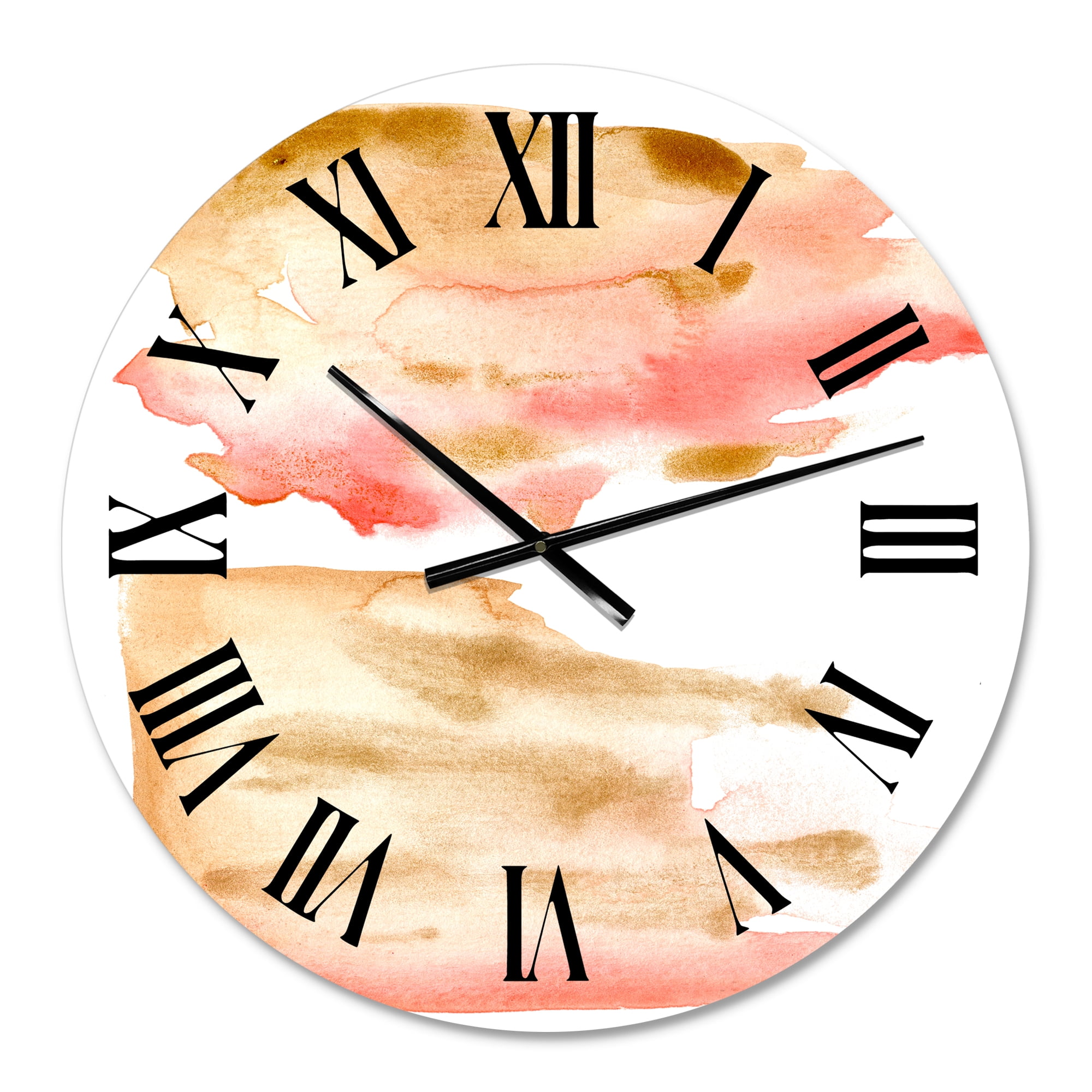 Designart 1 in Quartz Modern/Contemporary Wall Clock