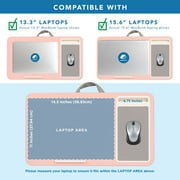 LapGear Home Office Lap Desk, Blush Pink