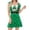 A-Green456, variant on XIAOCHA Women's St. Patrick's Day Dress Cold-Shoulder Sequined Shamrock Mini Dress Festive Party Dresses