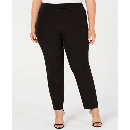 Anne Klein BLACK Women's Stretch Bowie Pant, US 20W