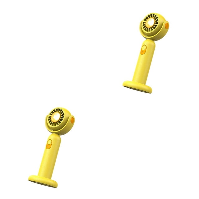 Ventilador de mano portátil Billuyoard Recargable Ajustable Blanco