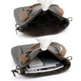 thumbnail image 6 of Canvas Crossbody Bags for Women Trendy Tote Purses Work Shoulder Multi-pocket Handbags, 6 of 9
