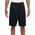 thumbnail image 1 of serony Polyester Men Basketball Pant Portable Replacement Solid Color Sweat Absorbent Drawstring Football Short Clothing Black XXL, 1 of 4