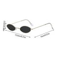 thumbnail image 2 of pitrice Sun Eyewear Creative Simple Unisex Spectacles Multi-functional Metal Frame Fashionable Novel Style Vintage Travel Supply Type 12, 2 of 6