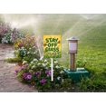 thumbnail image 6 of Eveokoki Stay Off Grass Sign with Metal Stakes, 7"x 8.8" Stay Off Grass Aluminum Signs for Yard, Weatherproof, Sturdy, 6 of 6