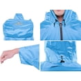 thumbnail image 4 of Adventure World Globotrekker Lightweight Backpack Poncho (Multiple Color Options Available) (Sky Blue), 4 of 7