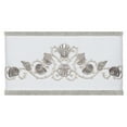 thumbnail image 2 of Authentic Hotel and Spa  Turkish Cotton Shells Embroidered Light Grey 2-piece Bath Towel Set, 2 of 2