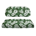 thumbnail image 6 of Garronmavis Hibiscus Mutabilis Green Golf Cart Rear Seat Cover Accessories Smooth Surface Split Backrest Front Seat Cover for Summer Spring Fall Winter Decor Accessiores, 6 of 6