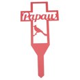 thumbnail image 4 of unbranded Cruz De Metal Roja Para Cementerio Exterior Con Ligero Y Resistente, 4 of 7