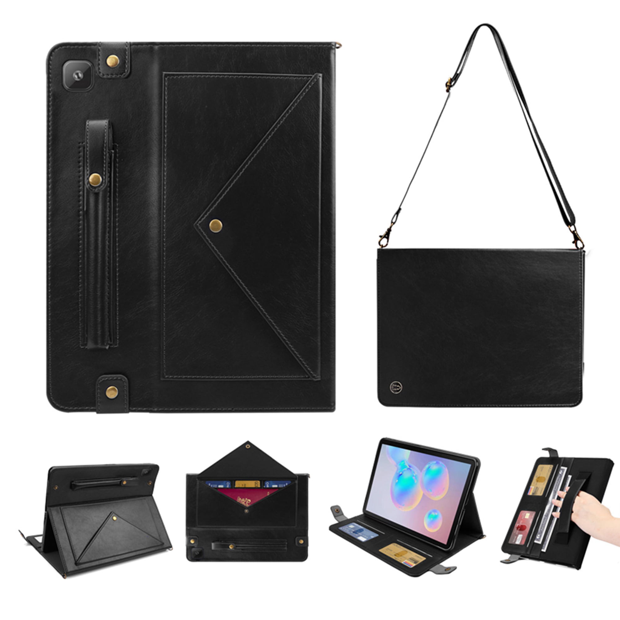 Black for 10.1" Tablet IL/SP5-6010-EF-BP... Samsung Carrying Case Book Fold 