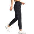 thumbnail image 2 of Pantalones deportivos G Gradual para mujer, cintura alta, atléticos, negros, 2 of 6