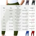 thumbnail image 7 of gbyLJF Plus Size Pants for Women Solid Color Elasitic Waist Long Pants with Pockets Casual Leggings Yoga Pant L-5XL, 7 of 7