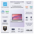 thumbnail image 2 of ASUS Chromebook CX15 Laptop, 15.6" FHD NanoEdge Display, Intel Celeron N50 Processor, 128GB Storage, 4GB RAM, ChromeOS, 2 of 13