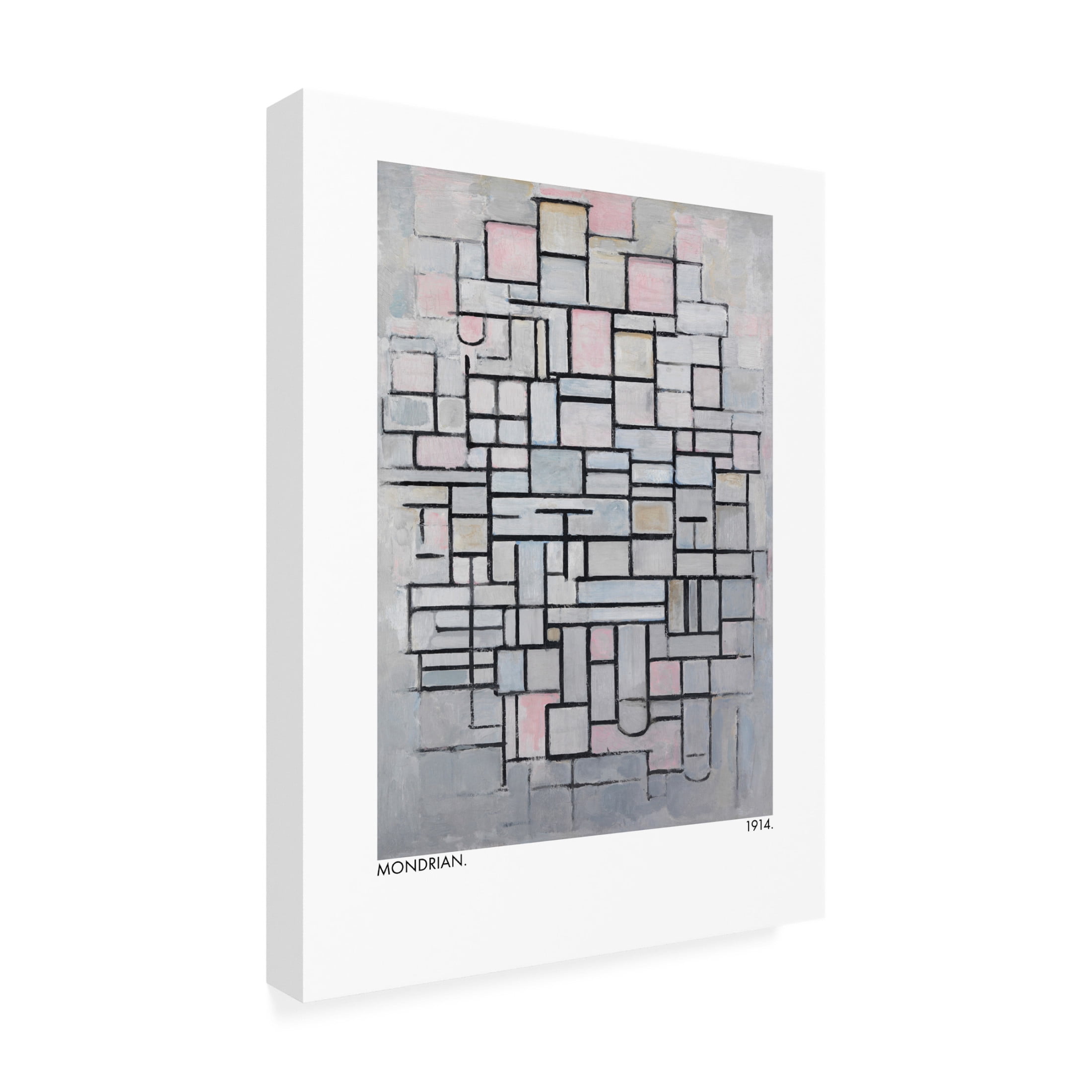 Trademark Fine Art Pictufy Composition No IV 1914 Canvas Wall Art