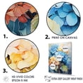 thumbnail image 3 of Designart "Blue And Yellow Hydrangea Harmony" Hydrangea Floater Framed Wall Decor, 3 of 5