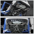 thumbnail image 3 of Spec-D Tuning 4" Stainless Steel Quad Burnt Tip Catback Exhaust System Compatible with 2015-2021 Subaru WRX STI, 3 of 7
