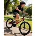 thumbnail image 6 of Vollsch BMX Style Kids Bike for 7-14 Years Old Boys Girls Teens 20 Inch Bicycle with Rear V Brake Coaster Brake, Red, 6 of 7