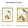 thumbnail image 2 of 3x4 Picture Frame, Brass Metal Photo Frames with HD Glass, Fits 2x3 with Mat or 3 x 4 without Mat, Display for Wall and Table, 1 Pack, 2 of 6