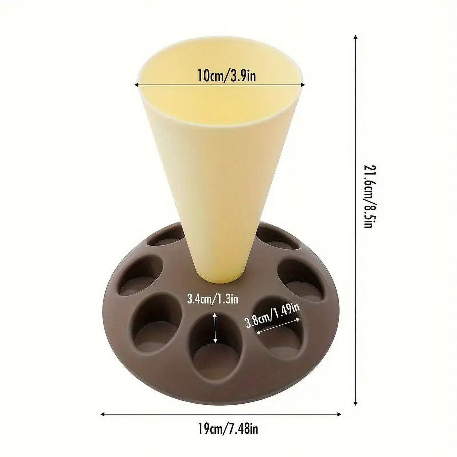 Piping Bag Stand With 8 Nozzle Slots - Pastry & Icing Bag Holder For Cake Decorating, Baking Accessory - View #4