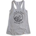 thumbnail image 1 of I Run A Tight Shipwreck Tank Top, Ladies Racerback Tank Top, Funny Mom Tank, Mothers Day Tank Cute Mom Tank, Heather Gray, XX-Large, 1 of 3