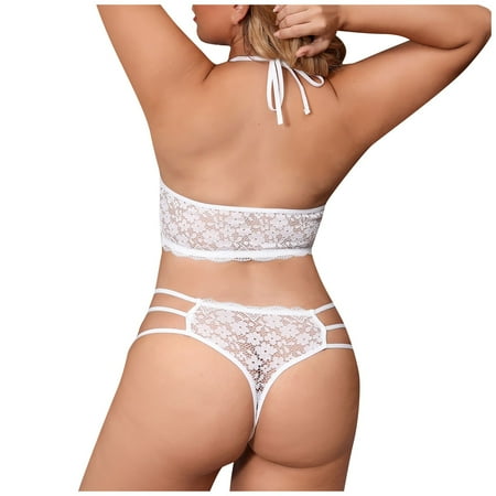 

XHJUN Women S Lace Sexy Lingerie Bra And Panty Plus Size Babydoll Cutout Sets Teddy 2 Pieces Lingerie Set
